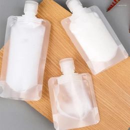 Opslagflessen 10 stks draagbare dispenser tas vloeistof lotion reisverpakking herbruikbare lekbestendig voor shampoo cosmetische container