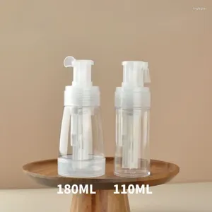 Opslagflessen 110/200 ml plastic poederspuitfles lege pot draagbare reiskappersverstuiver container voor nagelglitter