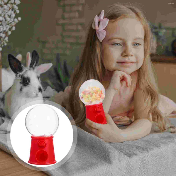 Botellas de almacenamiento 12 PCS mini máquina exquisita dispensador de dulces creative gumball favors favores de plástico juguete niño