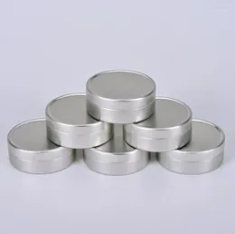 Bouteilles de rangement 1200pcs 10g Cosmetic Lip Container Pots Tins Jar Aluminium vide SN88