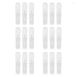 Bouteilles de rangement 1200pcs 2 ml flotte de pulvérisation en plastique transparent petit parfum d'atomiseur d'emballage cosmétique