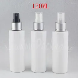 Botellas de almacenamiento de 120 ml de bomba de pulverización de plástico vacío de 120 cc Tóner / maquillaje de agua Agua Sub-bottling Recipiente cosmético (40 pc / lote)