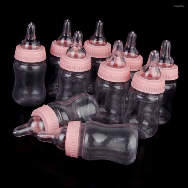 Bouteilles de rangement 12x Baby Shower Bottle Party Gifts Favor Boxs Boxes Treat