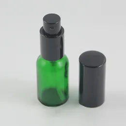 Bouteilles de rangement 15 ml de parfum en verre cosmétique avec capuchon en aluminium noir en gros 0,5 mini-pompe de pulvérisation portable