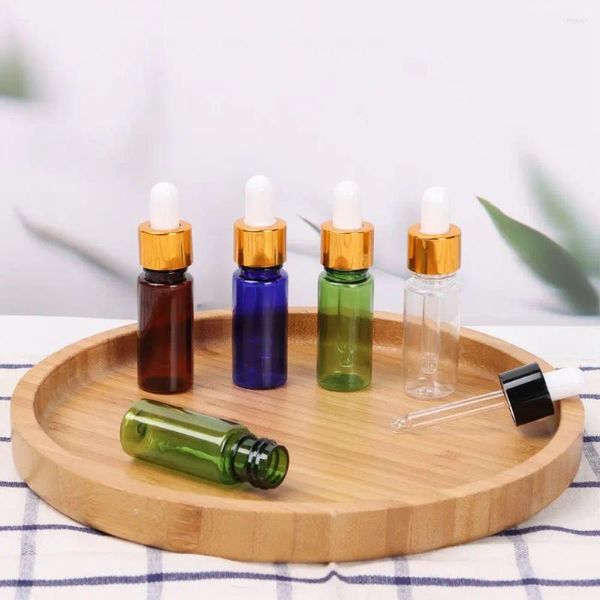 Bouteilles de rangement 15 ml de compagnie de bouteille rechargeable de bouteille de parfum contenant des jars de gouttes