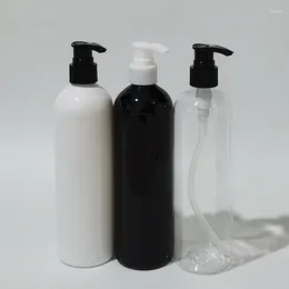 Botellas de almacenamiento 18 Uds 400ml plástico vacío con bomba utilizada para embalaje de viaje Gel de ducha champú capacidad de crema corporal