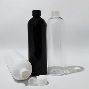 Opslag Flessen 18 Stuks 400 Ml Reizen Navulfles Plastic Vloeistof Met Schroefdop Lotion 400CC Spa Essentiële Olie