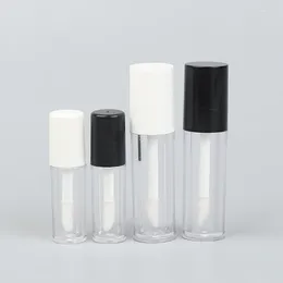 Botellas de almacenamiento 1 ml Tubos de brillo de labios Tubo de brillo de labios Embalaje Líquido Delineador de ojos Máscara Lápiz labial Botella Vacía Recargable Cosméticos Contenedores