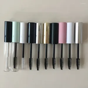 Opslag Flessen 1PC 10ml Lege Mascara Buizen Met Dop Flesjes Fles Hervulbare Clear Wimper Flacon Vloeibare Container Makeup Tools