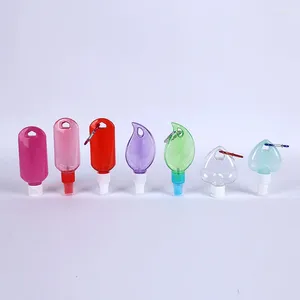 Bouteilles de rangement 1pc 30/50 / 60 ml de vapeur vide portable vidange vide rechargeable en plastique carabiste