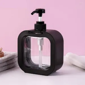 Opslag Flessen 1 Pc 300 Ml/500 Ml Zeepdispenser Lekvrije Transparante Grote Capaciteit Reizen Fles Voor keuken Badkamer Accessoires