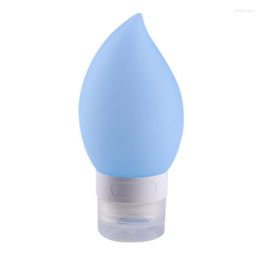 Opslagflessen 1 stc 38/60/89 ml Water Drop Silicone Navulable Bottle Travel Lotion Cosmetische shampoo douchegel leeg