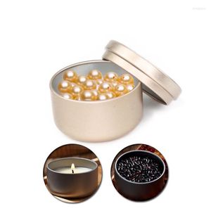 Opslagflessen 1 stcal aluminium kaarsen tin 50 ml multicolors reisblikken ronde metalen containers potten afgedicht kan