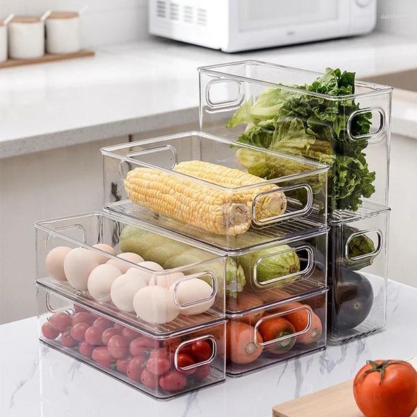 Bouteilles de rangement 1pc Organisateurs de tiroir réglemente des diviseurs en plastique transparent