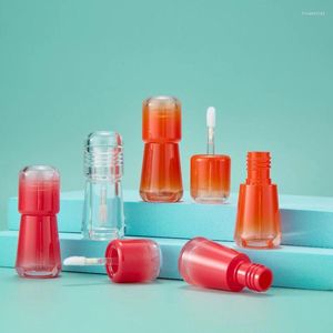 Bouteilles de rangement 1pcs 4 ml vide-gradient portable tube en plastique à lèvres brillant brillant de gloss