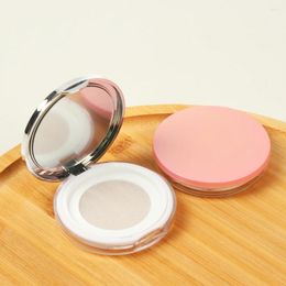 Bouteilles de stockage 1pcs Conteneur cosmétique compact avec miroir Portable Boîte de poudre en vrac Vide Réutilisable 5g Boîte de maquillage de taille de voyage