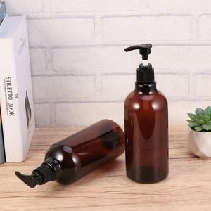 Opslagflessen 2 stvig haarconditioner shampoo dispenser essentiële olievloeistoffles met pomp
