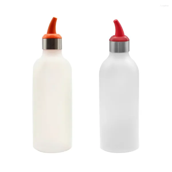 Bouteilles de rangement 2 pcs sauce bouteille moutarde gicler condiment sirop distributeur de distribution de distributeurs de nourriture garniture