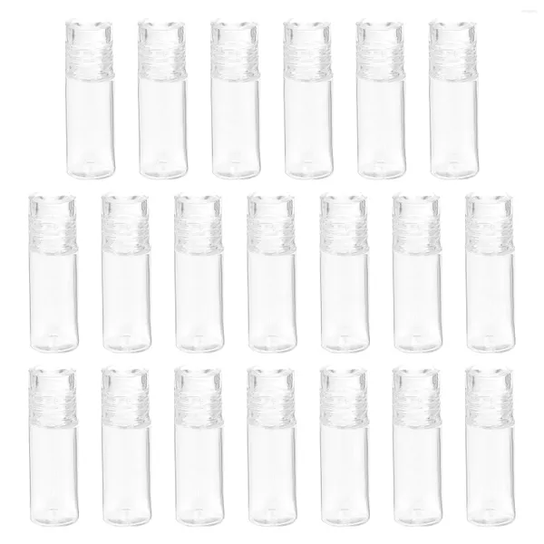 Bouteilles de rangement 20 pcs récipient de bouteille en poudre lâche