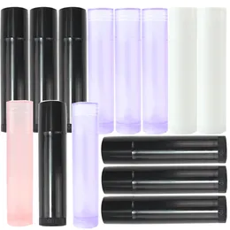 Bouteilles de rangement 200pcs / sets 5 ml de tubes à lèvres vides pots à lèvres à lèvres Couet de tube conteneur conteneurs cosmétiques mini outils de maquillage de voyage