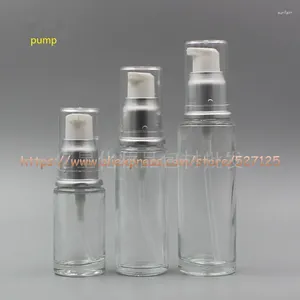 Bewaarflessen 20ml 30ml 50ml Helderglazen flesverstuiver.Voor parfum/lotion/etherische olie/vochtinbrengende crème/gezichtswater cosmetische container