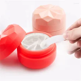 Bouteilles de rangement 20 ml de crème peut parcourir le distributeur de distributeur portable Box Organisateur Silicone Cosmetic Rechargeable Bouteille Vide Récipient