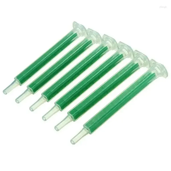 Bouteilles de stockage 20pcs Mélangeur statique en plastique PMF06-16 Buses de mélange pour Duo Pack Epoxy AB Colle