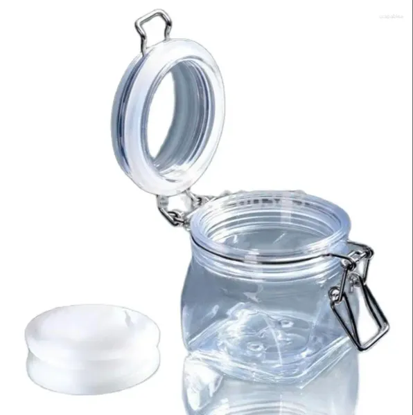 Bouteilles de stockage 220G JAR JAR Scellant pot / pot pour crème / gel / masque crème / broussailles faciaux / gommage corporel contenant