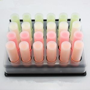 Opslagflessen 24-holes lippenstift lip gloss nagellak cosmetica make-up organizer box case display houder rack standaard f20232789