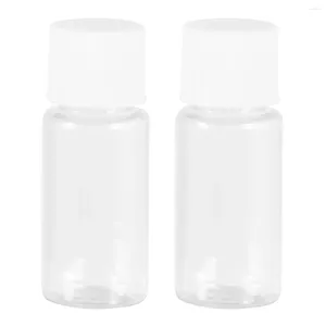 Botellas de almacenamiento 25 PCS Travel Flask Shampoo Champú contenedores de gel de ducha Muestra de mini loción