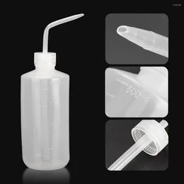 Bouteilles de stockage 250 / 500 ml Squeeze Bouteille Plante Arrosage Distributeur de liquide en plastique Outil de pulvérisation Nettoyage de tatouage