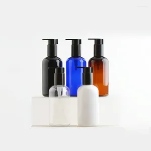 Opslagflessen 250 ml lege plastic lotionpomp witte cosmetische container voor vloeibare zeepdispenser shampoo douchegel gezichtsreiniger