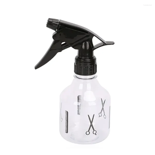 Bouteilles de stockage 250ml Bouteille de pulvérisation Vide Trigger Pulvérisateur de brouillard d'eau Ultra Fine Coiffure Plastique pour nettoyer les plantes de coiffure