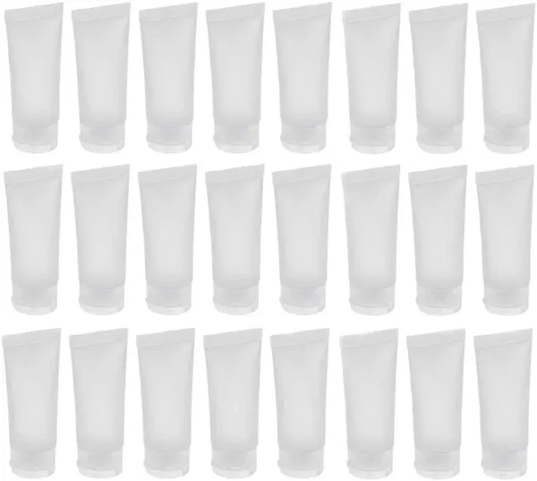 Bouteilles de rangement 250pcs 20 ml Voyage Vide Tournée cosmétique Préchier Pémier Nettoyage Rénit Hands Crème Bouteille Échantillon Pots Boîte de gel