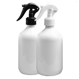 Opslagflessen 2 stks 500 ml Refilleerbare containers Luchtdruk Dispenser Spray Hand Press Badkamer Praktisch reiniging Product gemakkelijk schoon te maken
