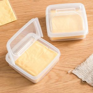 Opslagflessen 2 stks boter kaaskaas koelkast fruit groente vershouders friskoppelende organizer voedselcontainer voor keuken koelkast