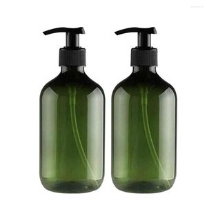 Botellas de almacenamiento 2 PCS Tipo de empuje de mascotas Pasta de líquido Botella de champú Ducha Gel Aprends de baño Jares Venta