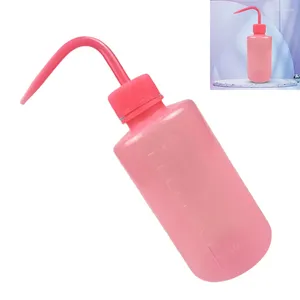 Bouteilles de stockage 2pcs plastique squeeze portable 250ml bouche étroite tube long arrosoir léger pour fournitures de nettoyage de tatouage