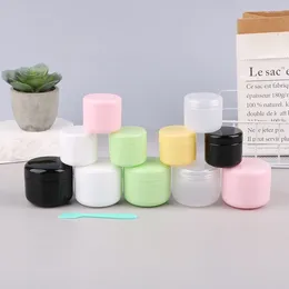 Opslagflessen 2 stks Refilleerbaar Plastic Lege Makeup Jar Pot Travel Face Cream/Lotion/Cosmetic Container