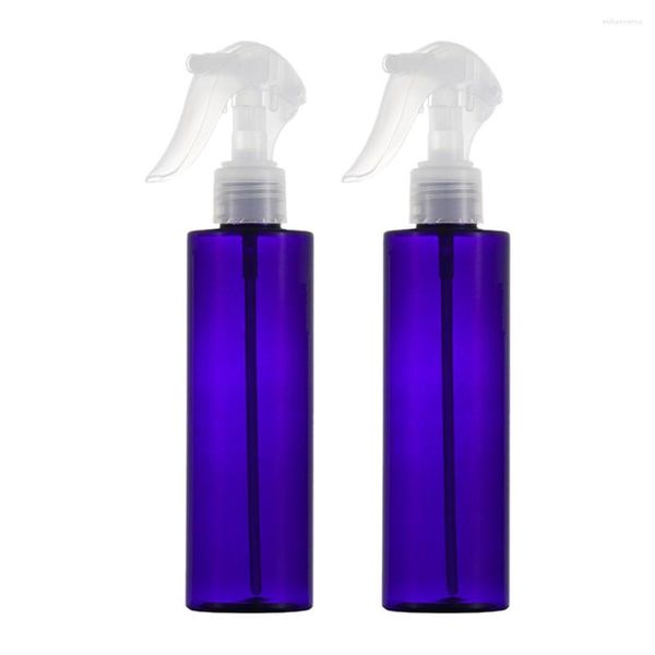 Bouteilles de stockage 2pcs / set Pour Cheveux Durable Pet Rechargeable Voyage Portable Polyvalent Vide Anti-fuite Protection UV Vaporisateur Bouteille Squirt