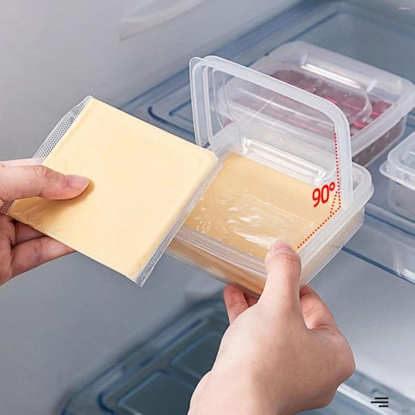 Bouteilles de rangement 2x Réfrigérateur portable Récipient alimentaire Sauver l'espace d'espace de réfrigérateur empilable Saver transparent avec