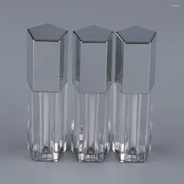 Botellas de almacenamiento 3 paquete 5 ml Tubos vacíos Recipientes Laboratorio recargable con inserciones de goma y varitas para muestras cosméticas Viaje