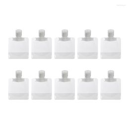 Opslagflessen 30/50/100 ml plastic mini -hervulbare container lege cosmetische containers make -up fles reistas transparant 10 stks/set