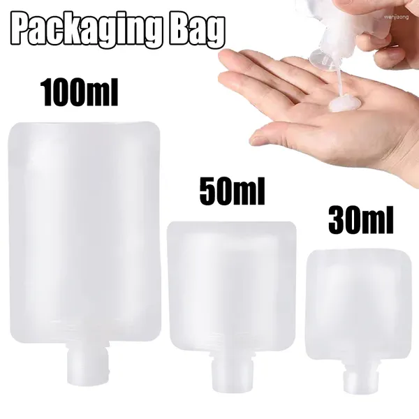 Bouteilles de rangement 30/50/100 ml de lotion de voyage portable sac d'emballage de lotion de voyage Cosmetic Shampooin