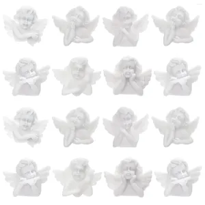 Bouteilles de rangement 30 pièces accessoires de bricolage chérubin Miniature ange Figurine Miniatures coque de téléphone artisanat anges