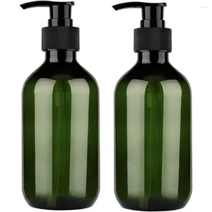 Bouteilles de stockage 300 / 500 ml de douche vide rechargeable savon shampooing pompe distributeur conteneurs avec polyvalent pour cosmétique cuisine salle de bain