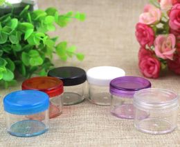 Bouteilles de rangement 300pcs 15g Cosmetic Rechargeable Vide Pot Pot à ours à paupières Makeup Makeup Cream Box