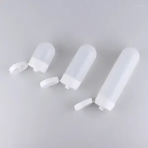 Bouteilles de rangement 30 ml 60 ml 100 ml x 50 Tube doux crème de lotion pour emballage cosmétique bouteille en plastique vide