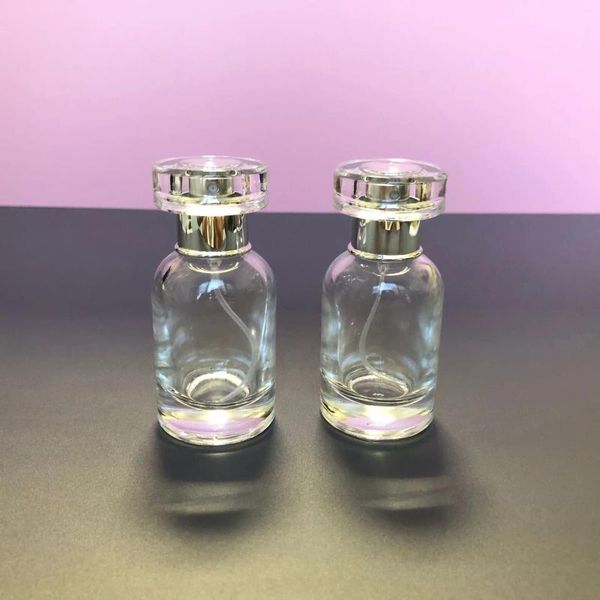Bouteilles de rangement 30 ml de verre vide rechargeable de parfum en bouteille de bouteille de bouteille sous-bouteille de voyage portable Parfum Conteneurs Fragrance Échantillon