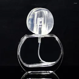 Botellas de almacenamiento 30 ml de cristal de alto grado perfume de spray vacío 30pcs/lote Gran capacidad Clear Color Vidia F20241709